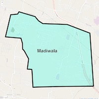 Madiwala Map