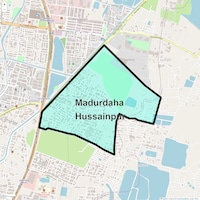 Madurdaha Hussainpur Map