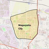 Magarpatta City Map