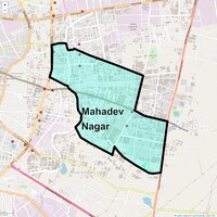 Mahadev Nagar Map