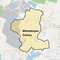 Mahadevpur Colony Map
