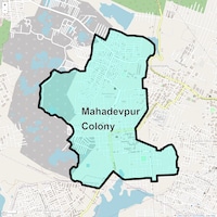 Mahadevpur Colony Map