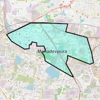 Mahadevpura Map