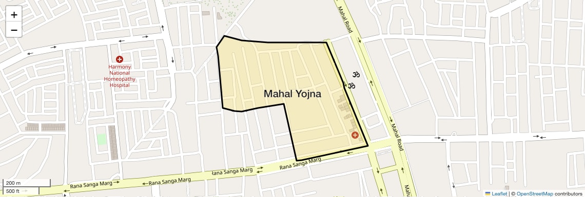 Mahal Yojna,Jaipur
