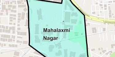 Location Map of Mahalaxmi Nagar, Pune