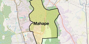 Location Map of Mahape, Navi Mumbai