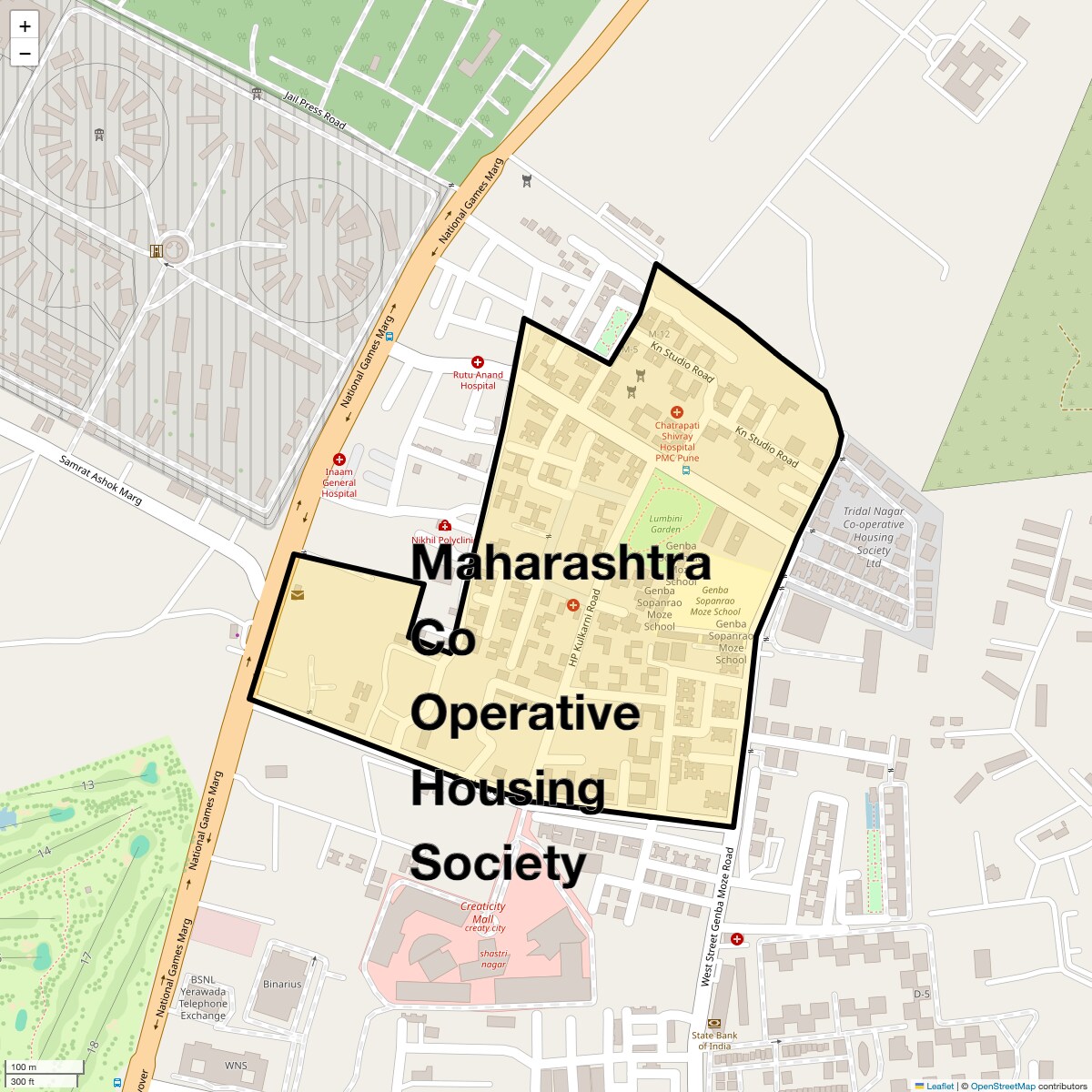 Check Time Travel of Maharashtra Co Operative Housing Society, Pune