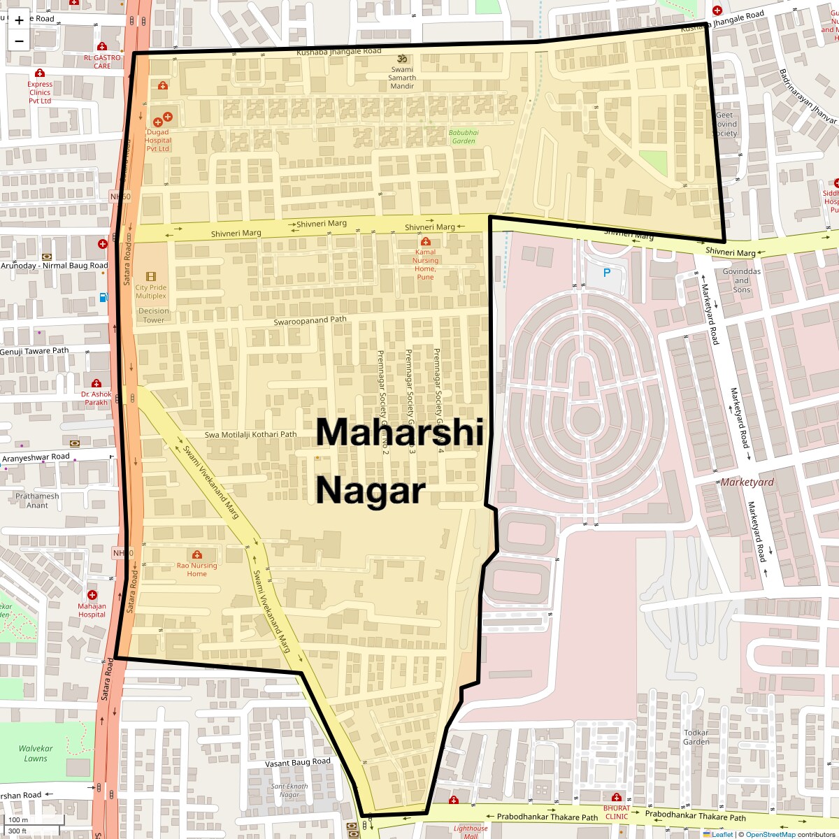 Check Time Travel of Maharshi Nagar, Pune