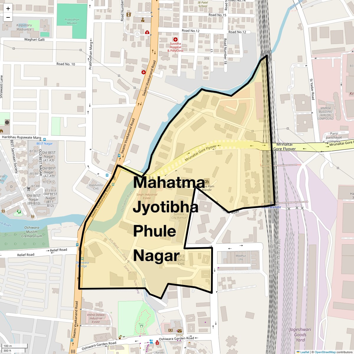 Check Time Travel of Mahatma Jyotibha Phule Nagar, Mumbai