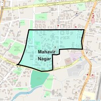 Mahavir Nagar Map