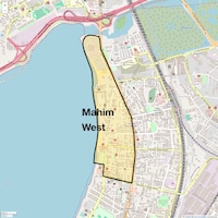 Mahim West Map