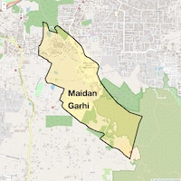 Maidan Garhi Map
