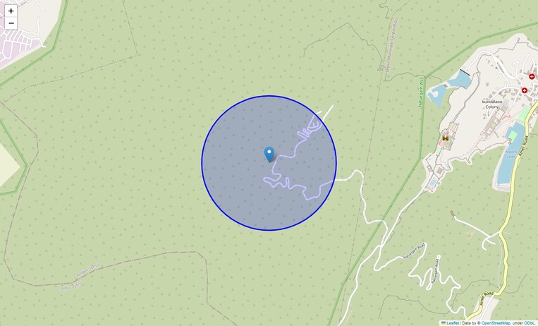 Location Map of Maila Bagh
