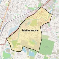 Mailasandra Map