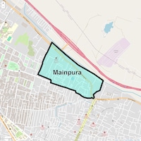 Mainpura Map