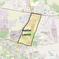 maithri Layout Map