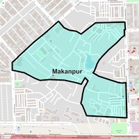 Makanpur Map
