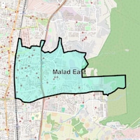 Malad East Map