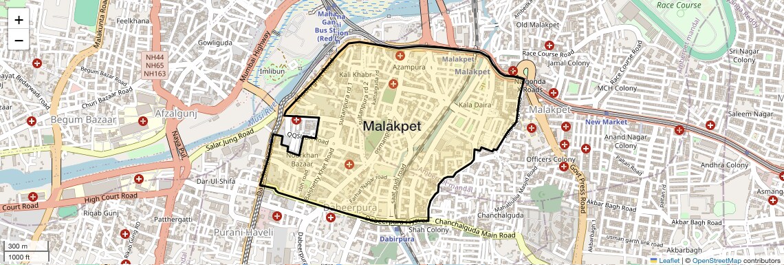 Check Time Travel of Malakpet, Hyderabad