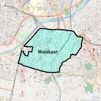 Malakpet Map