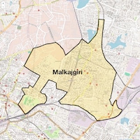 Malkajgiri Map
