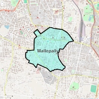 Mallepally Map