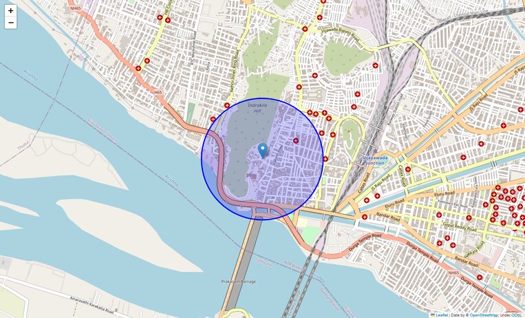 Location Map of Mallikarjunapet