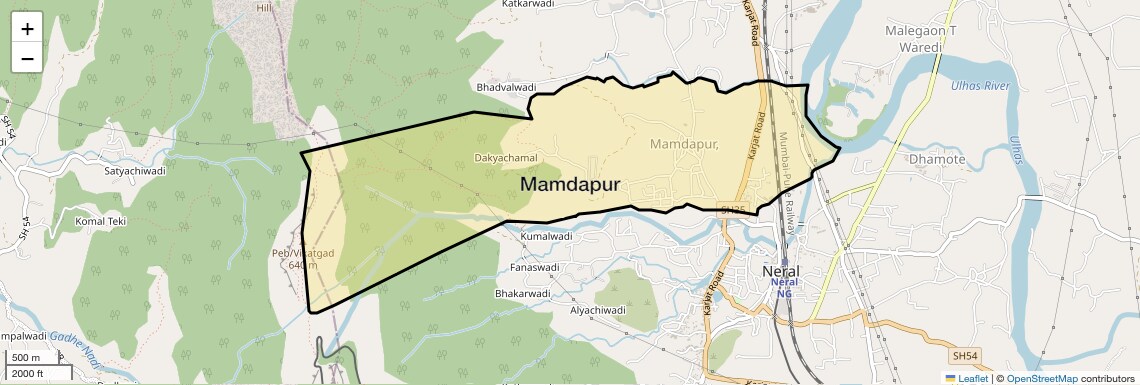 Mamdapur Map