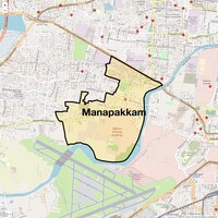 Manapakkam Map