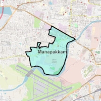 Manapakkam Map