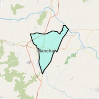 Manchar Map