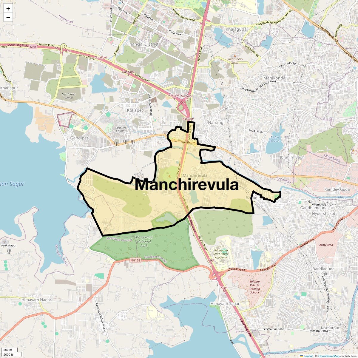 Check Time Travel of Manchirevula, Hyderabad