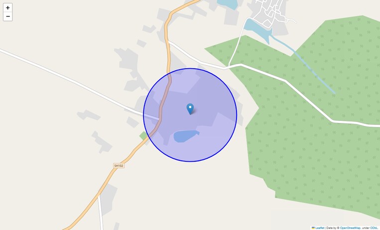 Location Map of Manda