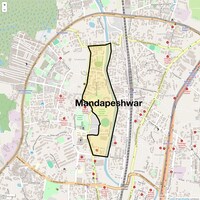 Mandapeshwar Map