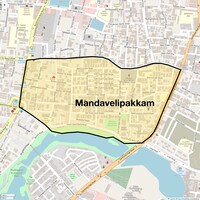 Mandavelipakkam Map