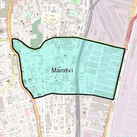 Mandvi Map