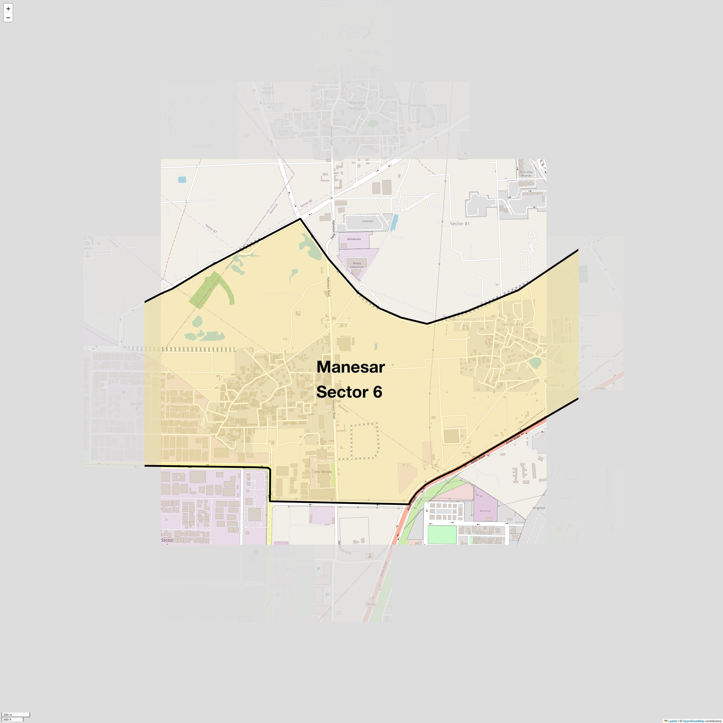 Check Time Travel of Manesar Sector 6, Gurgaon