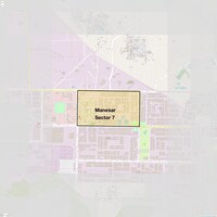 Manesar Sector 7 Map