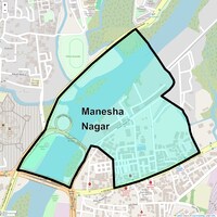 Manesha Nagar Map
