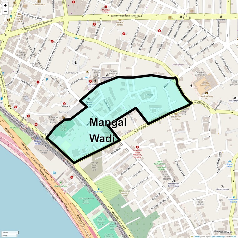 Location Map of Mangal Wadi