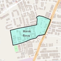 Manik Baug Map