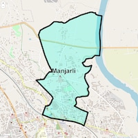 Manjarli Map