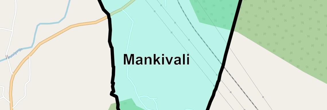 Location Map of Mankivali, Navi Mumbai