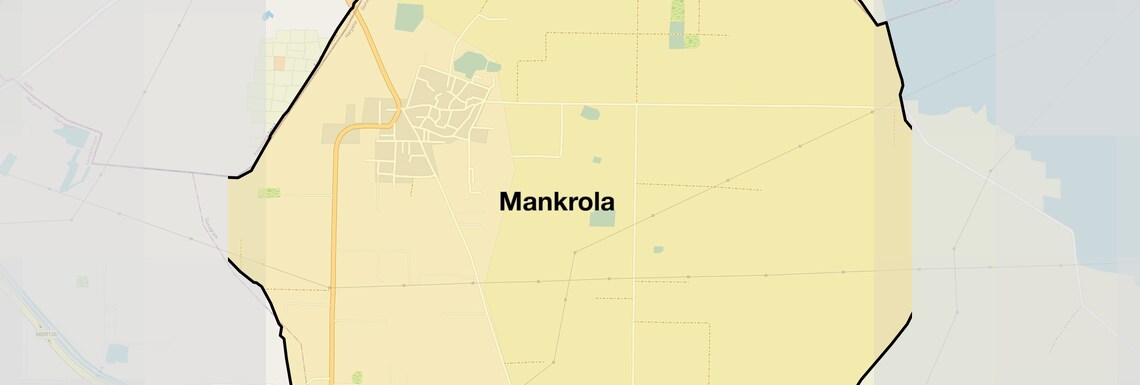 Location Map of Mankrola, Gurgaon
