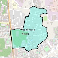 Manorama Nagar Map
