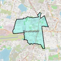 Marathahalli Map