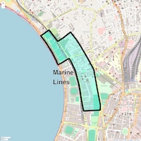 Marine Lines Map