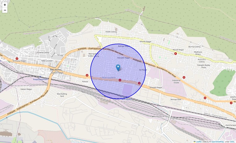 Location Map of Marripalem