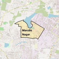 Maruthi Nagar Map
