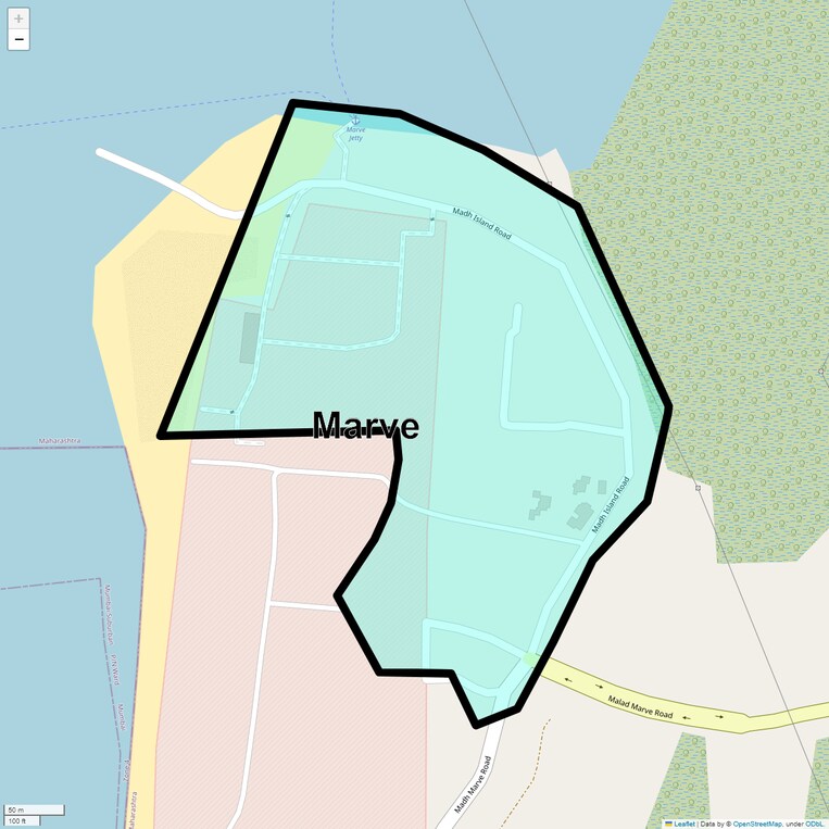 Location Map of Marve